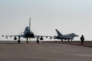 NATO Air Policing, Romania: due Eurofighter della TFA Black Storm