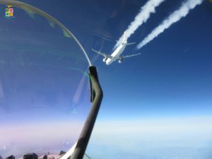 Difesa Aerea: Due caccia Eurofighter del 4° Stormo intercettano velivolo civile che aveva perso contatto