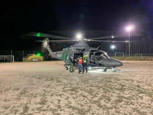 Soccorso Aereo: recuperato un escursionista