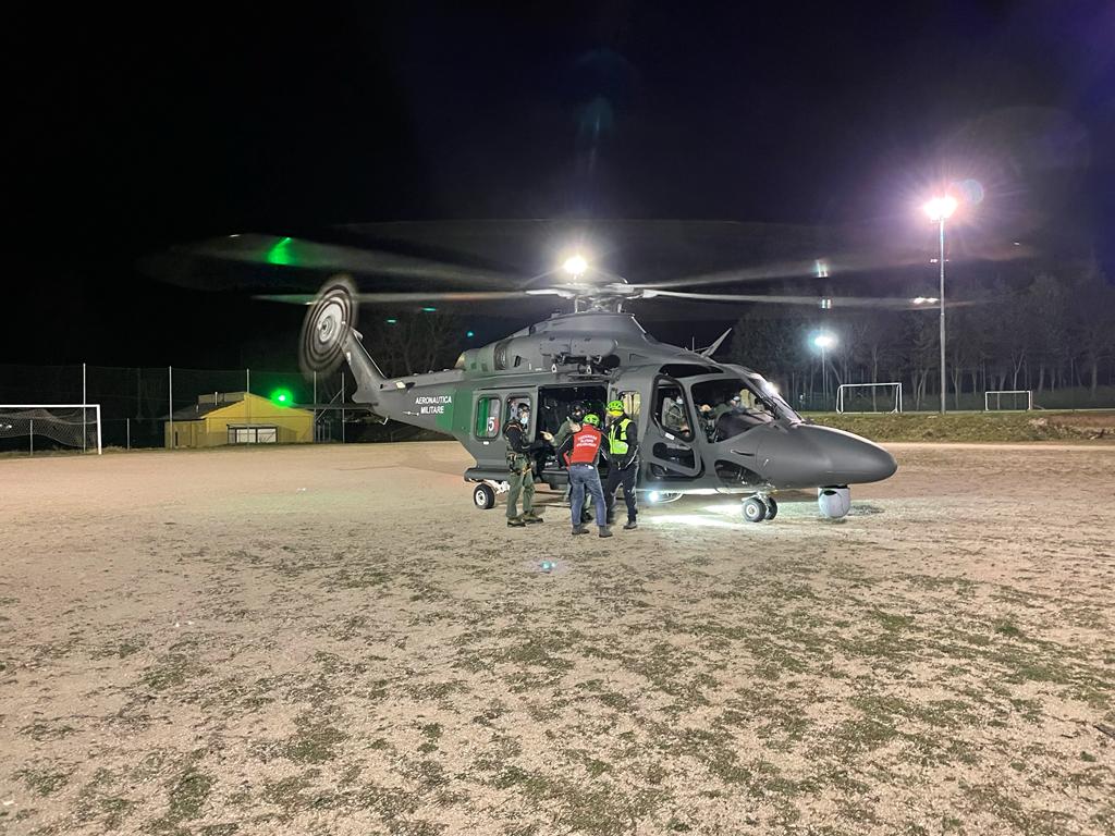 Soccorso Aereo: recuperato un escursionista