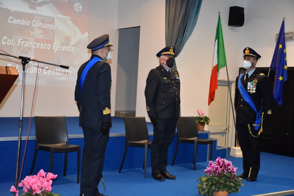 Cambio di Comando: nuova guida al Distaccamento Aeronautico di Otranto
