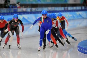 Lollobrigida Bronzo pattinaggio sul ghiaccio