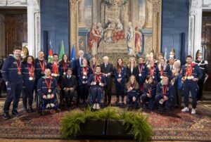 Olimpiadi invernali Pechino 2022: al Quirinale la cerimonia di restituzione della Bandiera da parte degli atleti italiani