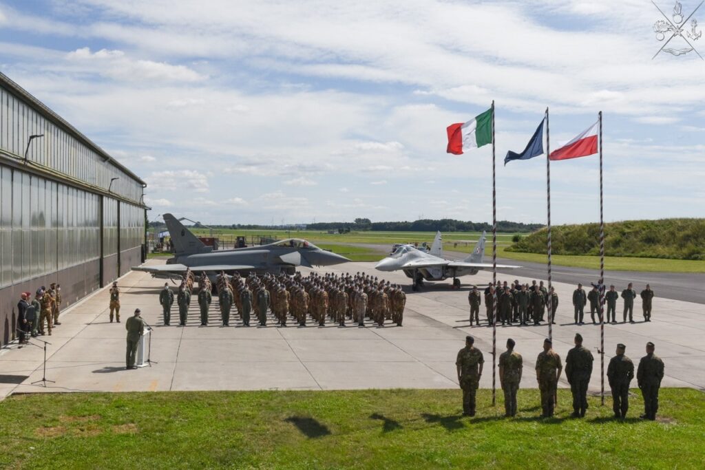 esercito in postazione
