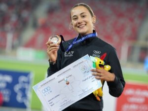 atletica leggera - medaglia di bronzo per l’Aviere Scelto Ludovica Cavalli nei m. 1.500