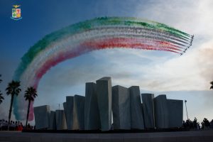aerei militari in volo - freccie tricolore