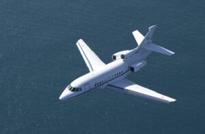 Falcon-900 in volo