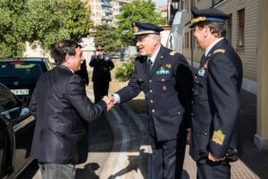 IL SOTTOSEGRETARIO ALLA DIFESA ROSSI A CENTOCELLE - Aeronautica Militare