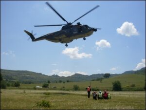 elicottero in volo