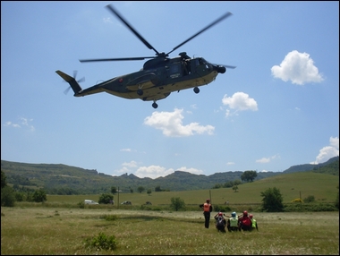 elicottero in volo