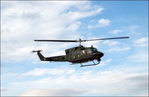 elicottero in volo