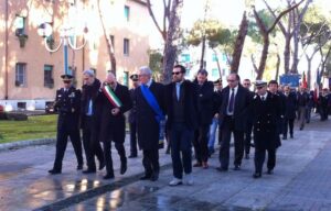 sfilata AM con altri civili rappresentanti dello stato
