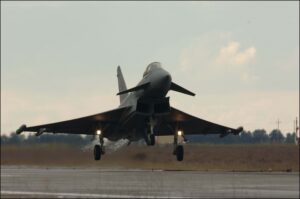 aereo al decollo