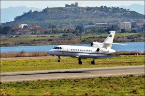 aereo militare in volo