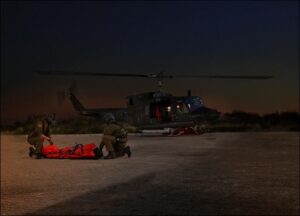 soccorso e elicottero