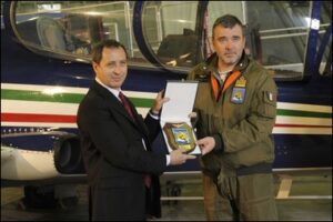 IL CAPO DEL CORPO FORESTALE DELLO STATO A RIVOLTO - Aeronautica Militare