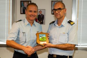 IL NUOVO COMANDANTE DELL'AIR OPERATION CENTER DEL COMANDO OPERAZIONI AEREE IN VISITA AL S.C.C.A