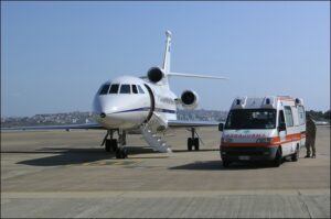 ambulanza e aereo