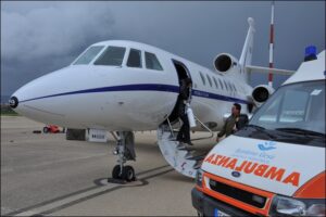 ambulanza e aereo