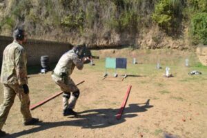 esercitazione con armi