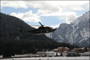 elicottero in volo