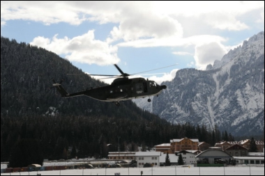 elicottero in volo