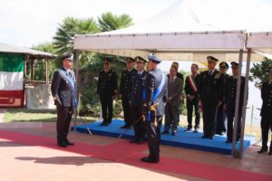 CAMBIO DI COMANDO ALLA 123^ SQUADRIGLIA RADAR REMOTA DI CAPO FRASCA - Aeronautica