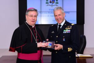 IL VESCOVO DELLA DIOCESI DI ALES - TERRALBA (OR) IN VISITA AL POLIGONO DI PERDASDEFOGU - Aeronautica Militare