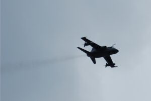 aereo in volo
