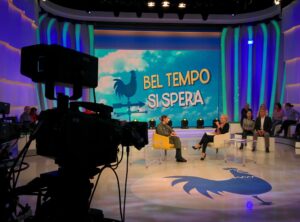 intervista in tv a bel tempo si spera