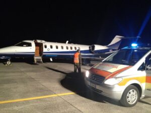 ambulanza e aereo