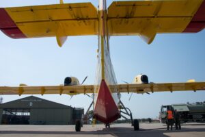 IL 9° STORMO A SUPPORTO DELLA CAMPAGNA ANTINCENDI - Aeronautica Militare