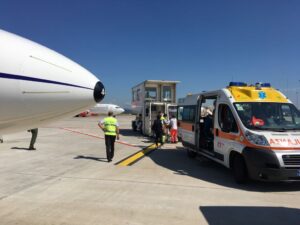 trasporto sanitario Urgente Catania Bergamo