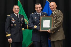 COLONNELLO PILOTA LUCIVERO SACEUR RECOGNITION AWARD