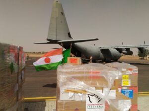 NIGER: UN C-130J DELLA 46^ BRIGATA AEREA HA TRASPORTATO SETTE TONNELLATE DI FARMACI