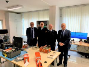 IL SOTTOCAPO DI SMA E UNA DELEGAZIONE DELL'ISPETTORATO SICUREZZA VOLO IN VISITA