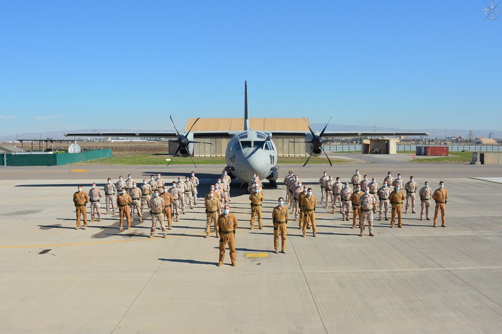 IRAQ: 5000 ORE DI VOLO PER IL TASK GROUP ALBATROS - Aeronautica Militare