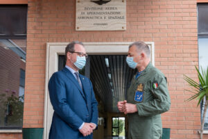 DIFESA: SOTTOSEGRETARIO MULÈ A PRATICA DI MARE IN VISITA AI REPARTI DELL'AERONAUTICA MILITARE - Aeronautica Militare