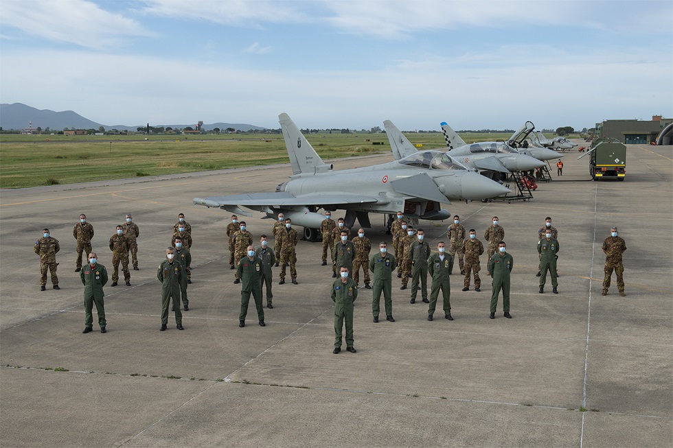 NATO AIR POLICING, LITUANIA: RIENTRATO IL PERSONALE DELLA MISSIONE “BALTIC THUNDER” - Aeronautica Militare