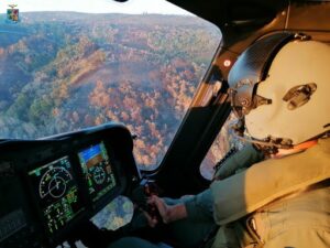 panoramita interna aereo - pilota