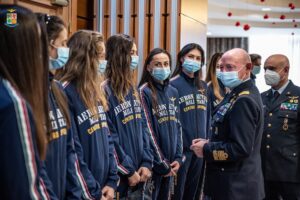 SPORT: IL CAPO DI SMA INCONTRA GLI ATLETI MEDAGLIATI NEL 2021 - Aeronautica Militare