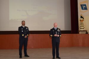37° Stormo: visita del Capo di Stato Maggiore dell’Aeronautica Il Capo di Stato Maggiore dell’Aeronautica Militare, Generale di Squadra Aerea Luca Goretti, ha fatto visita alla Base siciliana ed ha incontrato il personale del Reparto - discorso