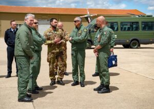 Joint Stars 2018: il Comandante Logistico in visita al Reparto Sperimentale e di Sperimentazione al Tiro Aereo di Decimomannu