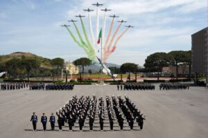 parata militare e frecce tricolore