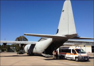 ambulanza e aereo