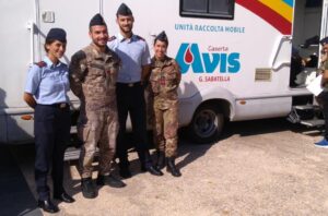 LA SCUOLA SPECIALISTI DELL'AERONAUTICA MILITARE IN PRIMA LINEA NELLA DONAZIONE DI SANGUE - Aeronautica Militare