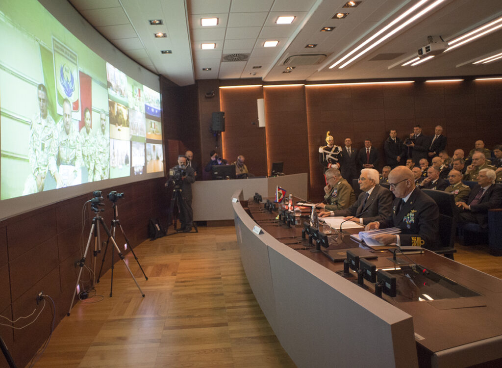 GLI AUGURI DEL PRESIDENTE MATTARELLA AI MILITARI IMPEGNATI IN MISSIONI INTERNAZIONALI - Aeronautica Militare