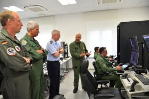 Dimostrazione capacit simulatore UAS Battle Lab del CdE APR