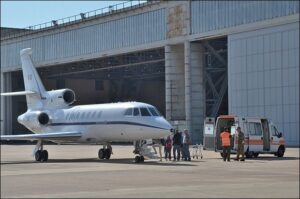 TRASPORTO SANITARIO DA ELMAS A PISA PER UN NEONATA - Aeronautica Militare