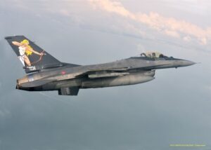 aereo militare in volo